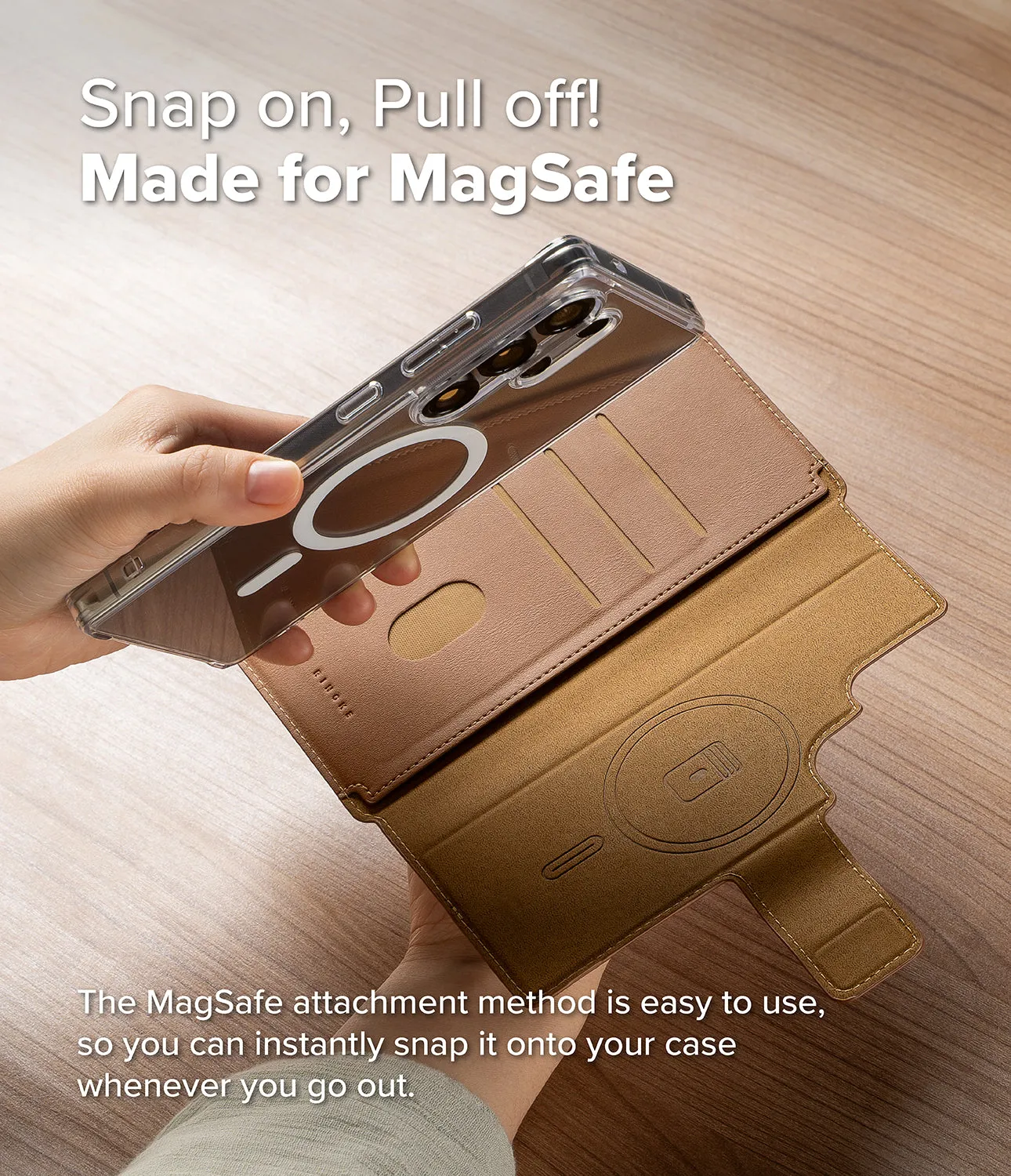 Trendy 2025 Galaxy S25 Ultra Case Combo | Folio Grip Wallet Magnetic   Fusion Magnetic  Stylish & Comfortable