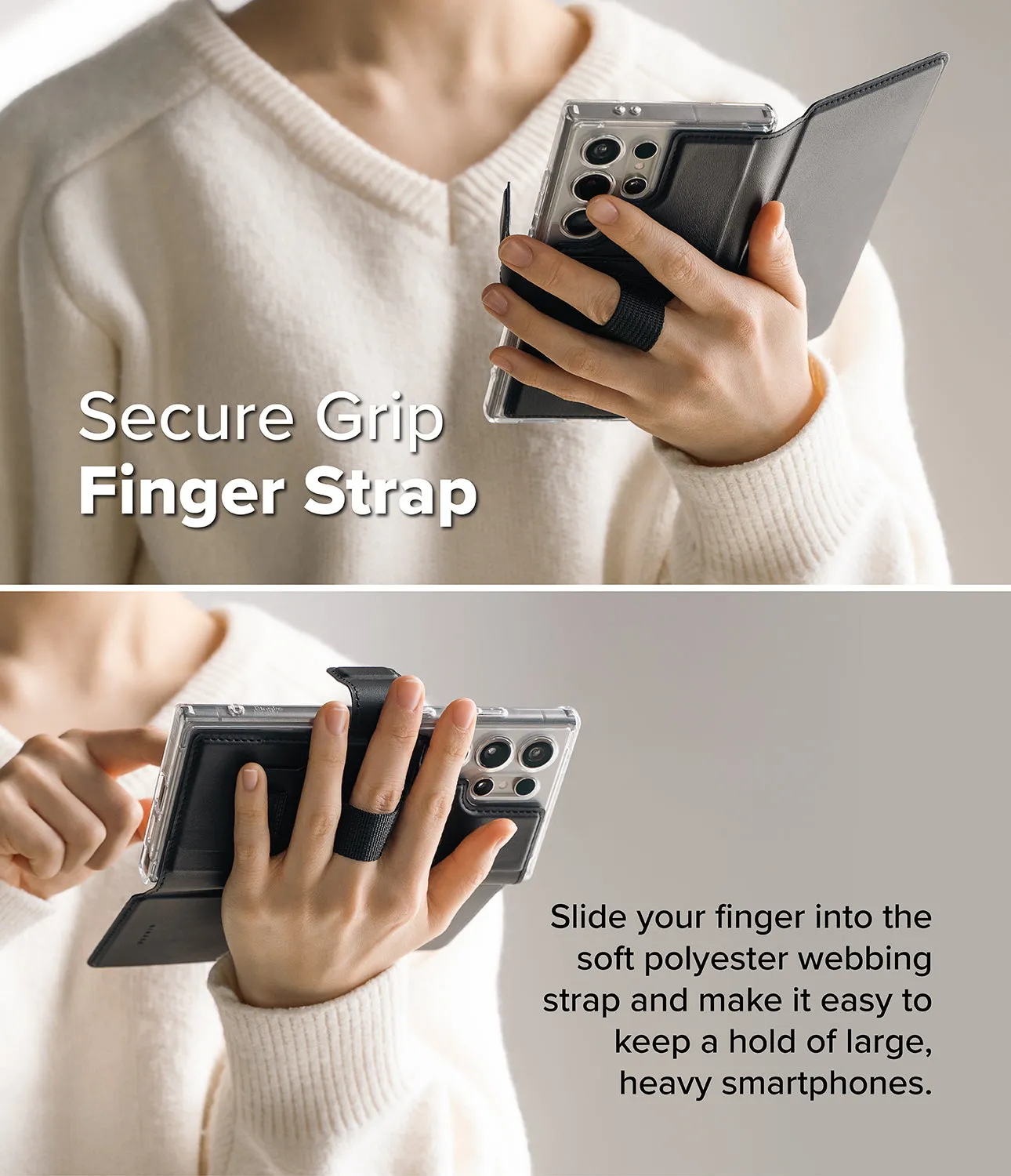 Trendy 2025 Galaxy S25 Ultra Case Combo | Folio Grip Wallet Magnetic   Fusion Magnetic  Stylish & Comfortable