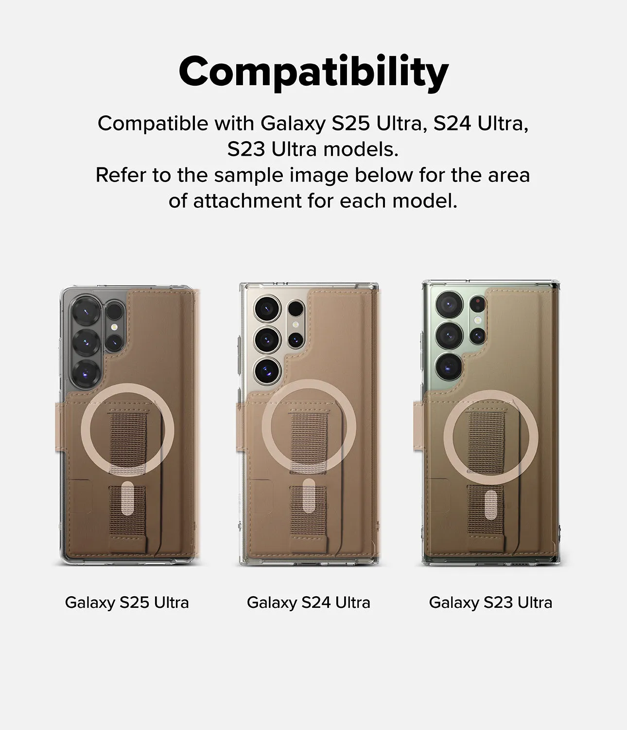 Trendy 2025 Galaxy S25 Ultra Case Combo | Folio Grip Wallet Magnetic   Fusion Magnetic  Stylish & Comfortable