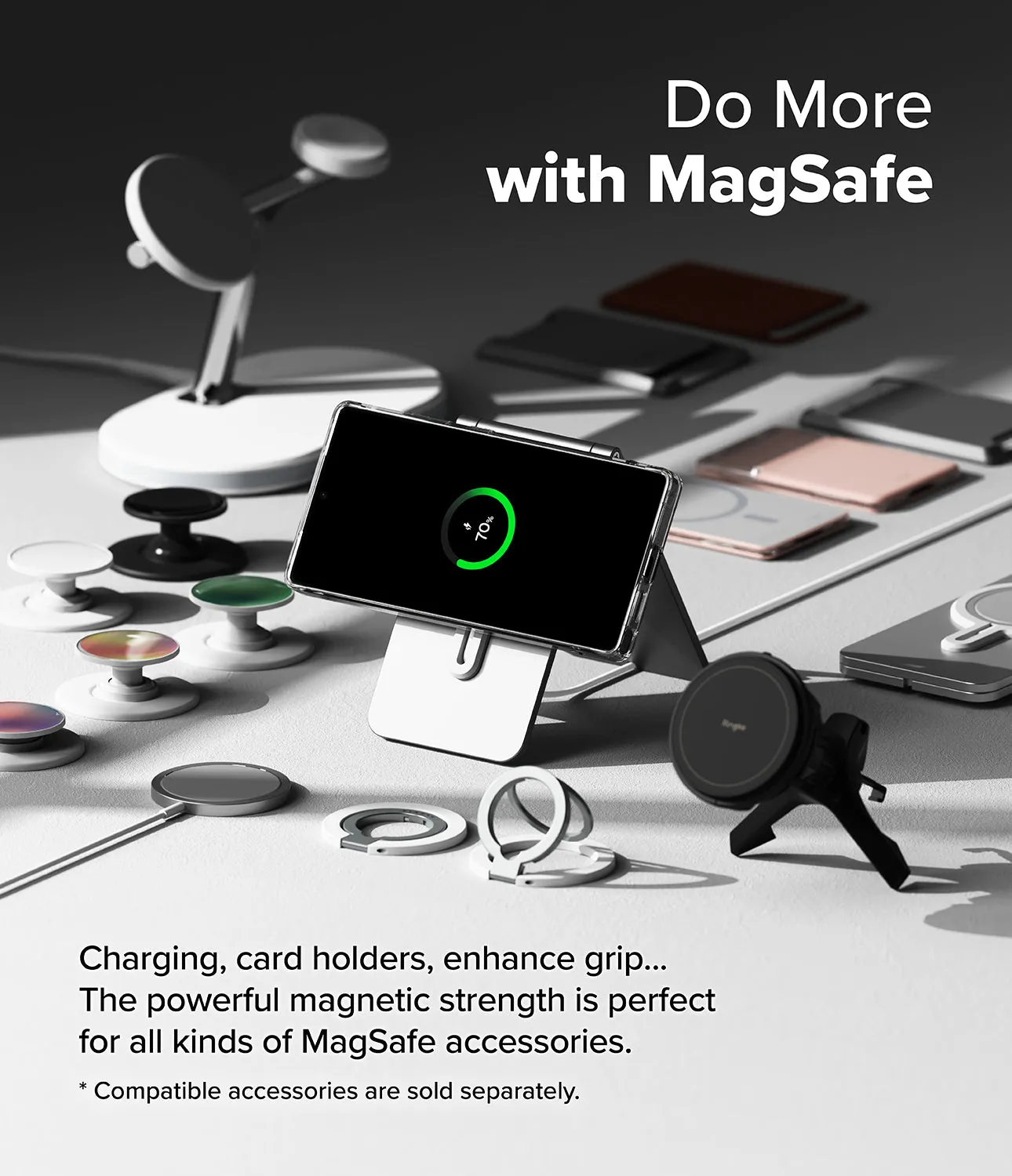 Trendy 2025 Galaxy S25 Ultra Case Combo | Folio Grip Wallet Magnetic   Fusion Magnetic  Stylish & Comfortable