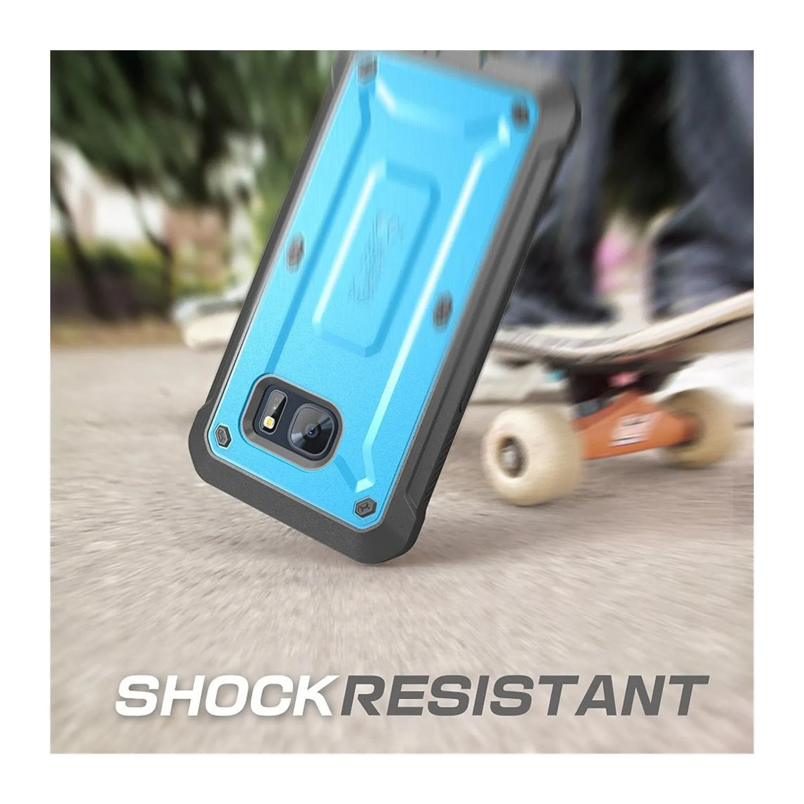 Trendy 2025 Galaxy S7 Unicorn Beetle Pro Full Body Rugged Holster Case-Blue  Almost Sold Out!
