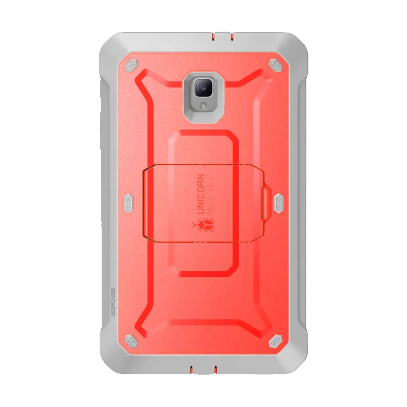 Trendy 2025 Galaxy Tab A 8.0 inch (2017) Unicorn Beetle Pro Rugged Case with Screen Protector and Kickstand-Red  Limited Release!