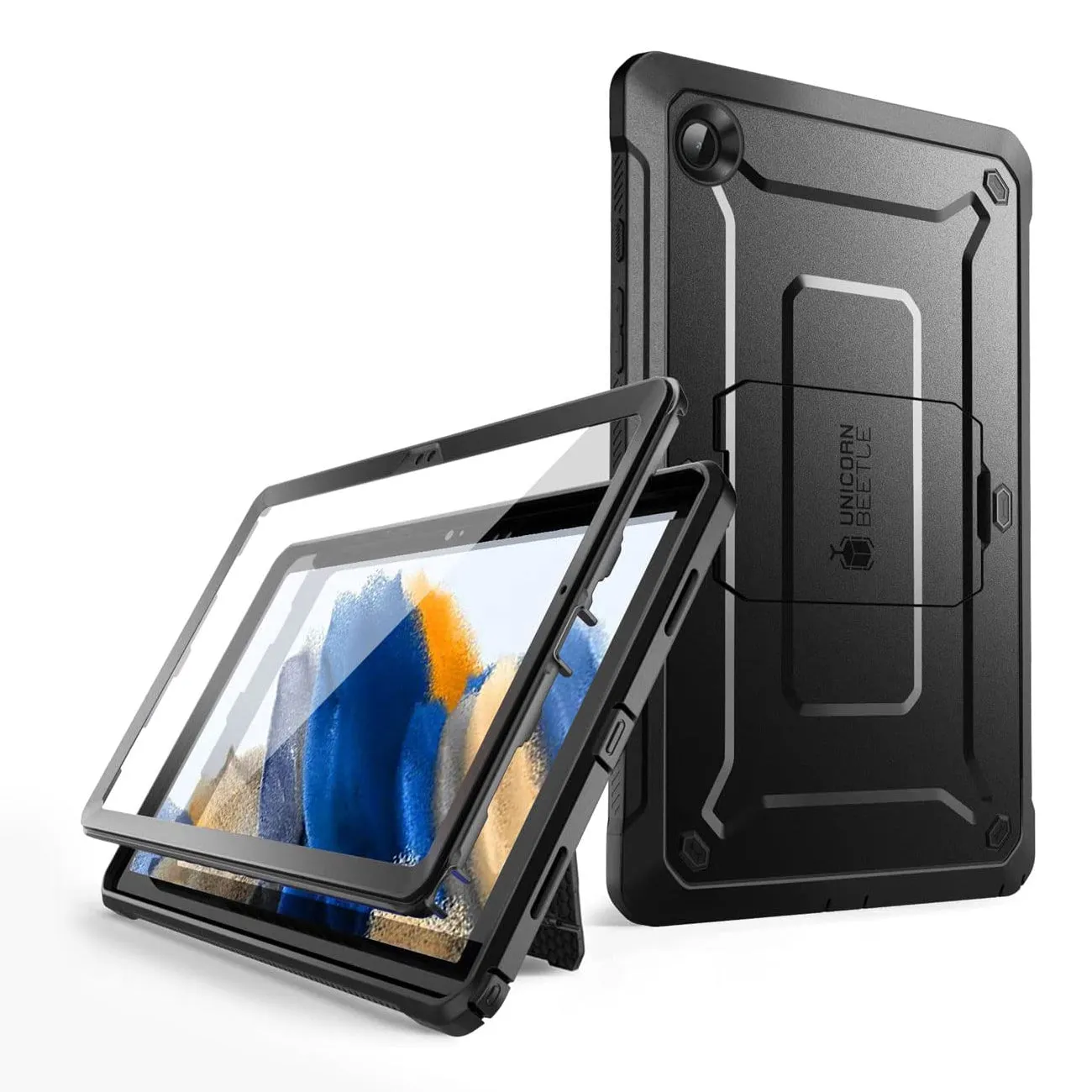 Trendy 2025 Galaxy Tab A8 10.5 inch (2022) Unicorn Beetle PRO Full-Body Case-Black  Limited Availability!