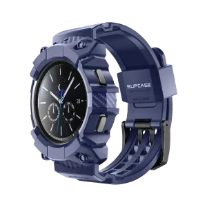 Trendy 2025 Galaxy Watch4 46mm Unicorn Beetle PRO Wristband Case-Blue  Last Chance!