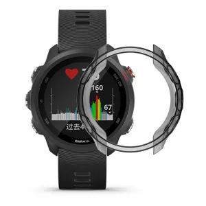 Trendy 2025 Garmin Forerunner 245 TPU Cover (Transparent-Black)  Almost Sold Out!