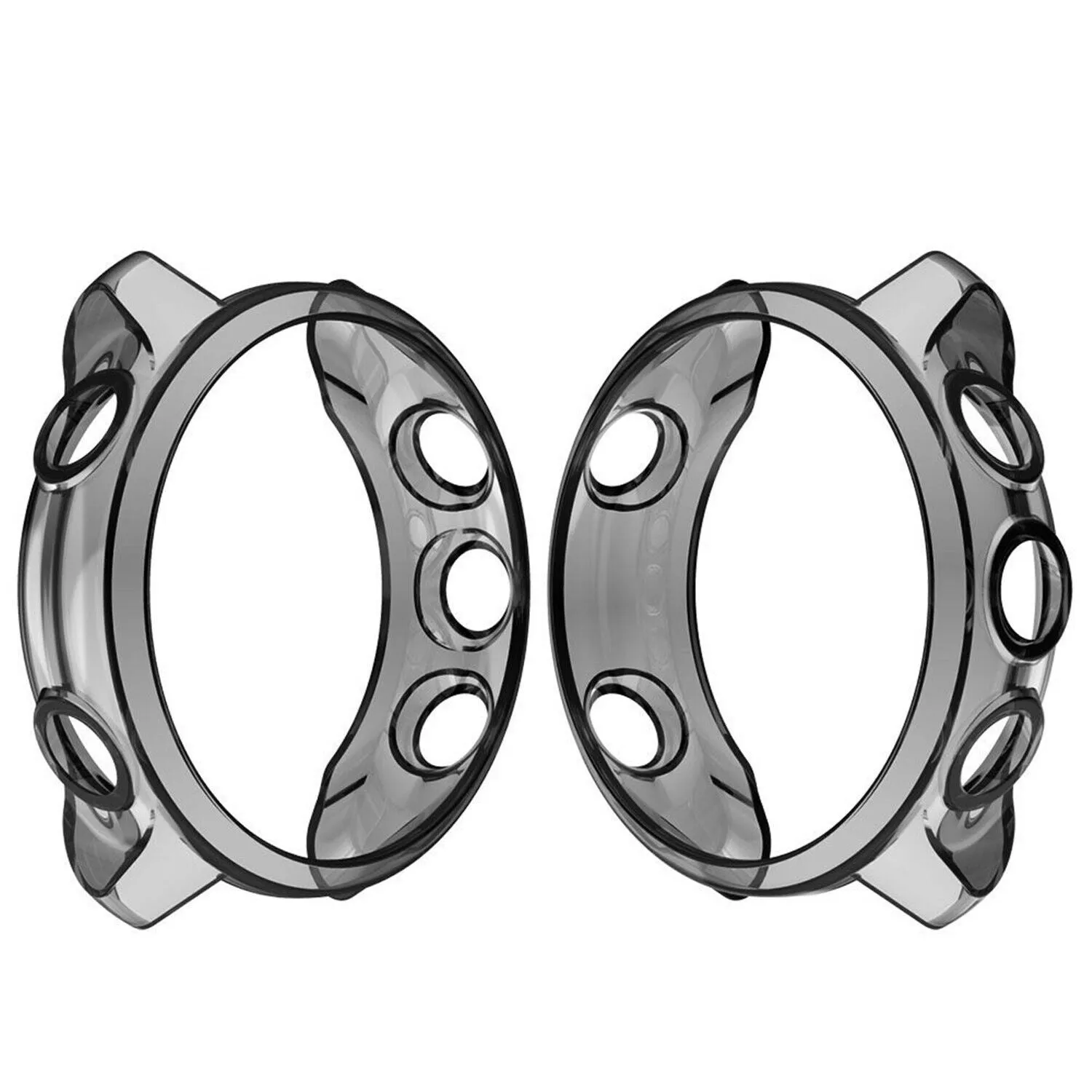 Trendy 2025 Garmin Forerunner 245 TPU Cover (Transparent-Black)  Almost Sold Out!