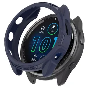 Trendy 2025 Garmin Forerunner 965 Rugged TPU Case (Blue)  Limited Availability!