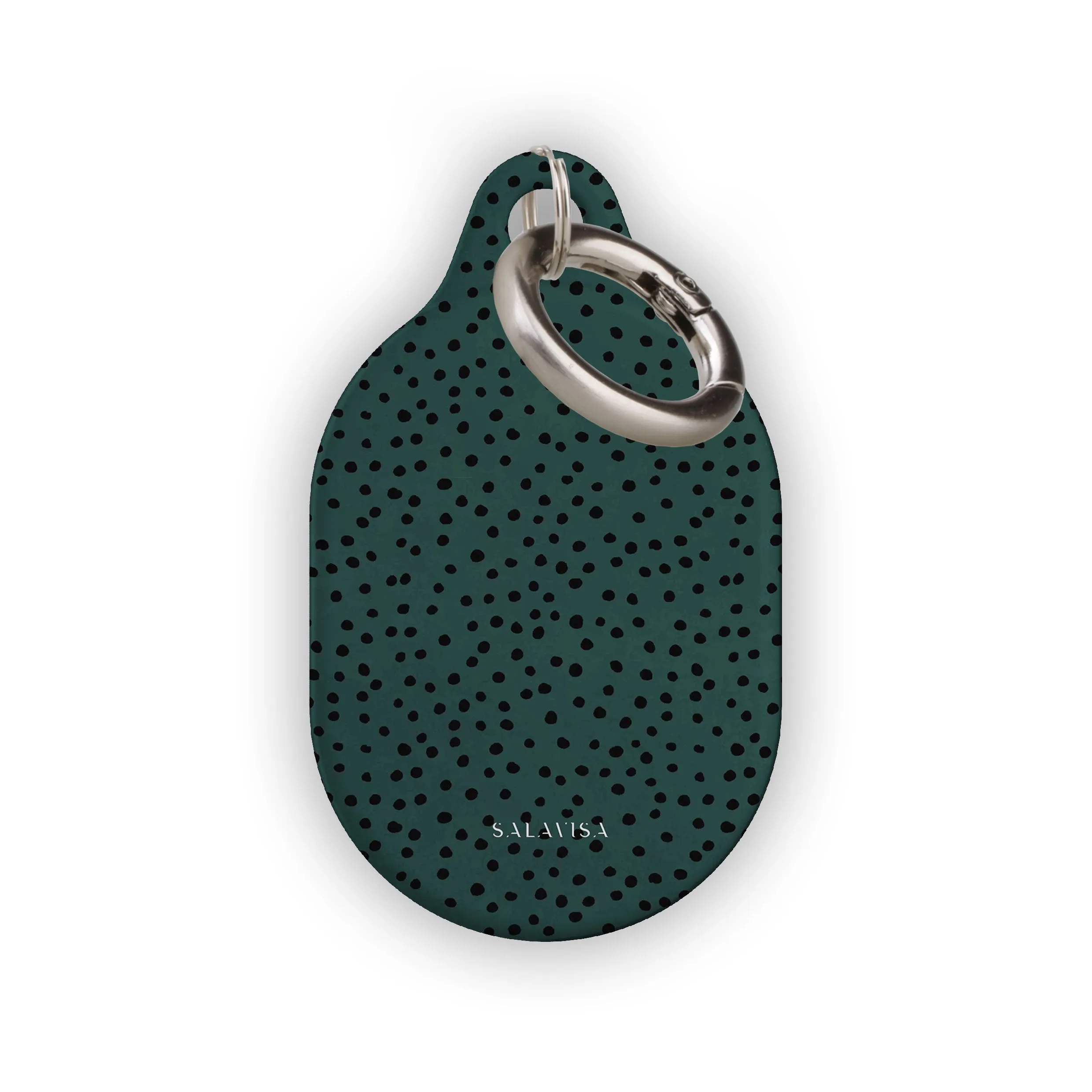 Trendy 2025 Green Polka Dots AirTag Holder  Last Few Pieces!