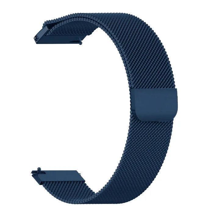 Trendy 2025 Huawei Watch 3 (Pro) Milanese Strap (Blue)  Limited Stock!