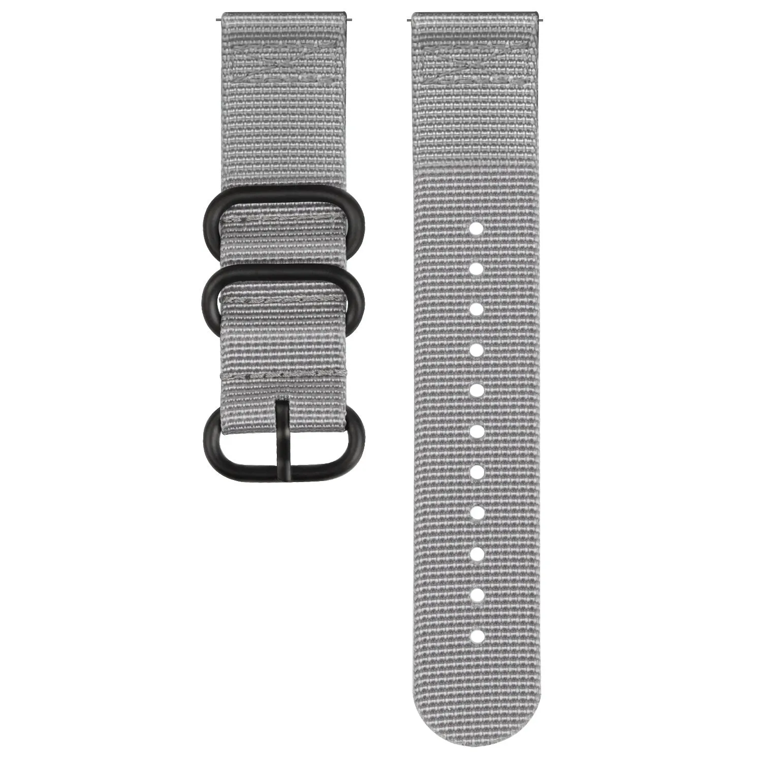 Trendy 2025 Huawei Watch 3 (Pro) Nylon Strap with Buckle (Grey)  Stylish & Comfortable