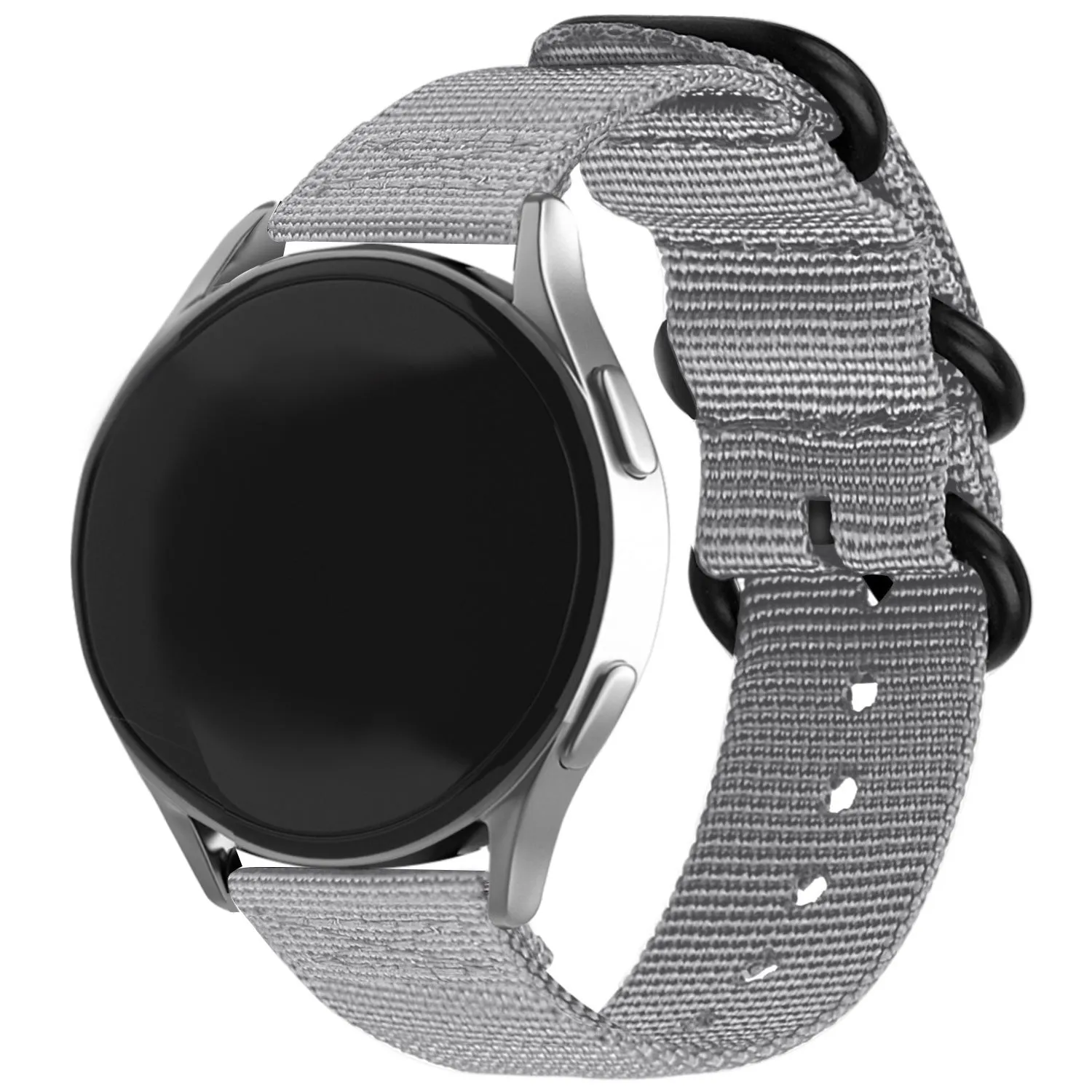 Trendy 2025 Huawei Watch 3 (Pro) Nylon Strap with Buckle (Grey)  Stylish & Comfortable