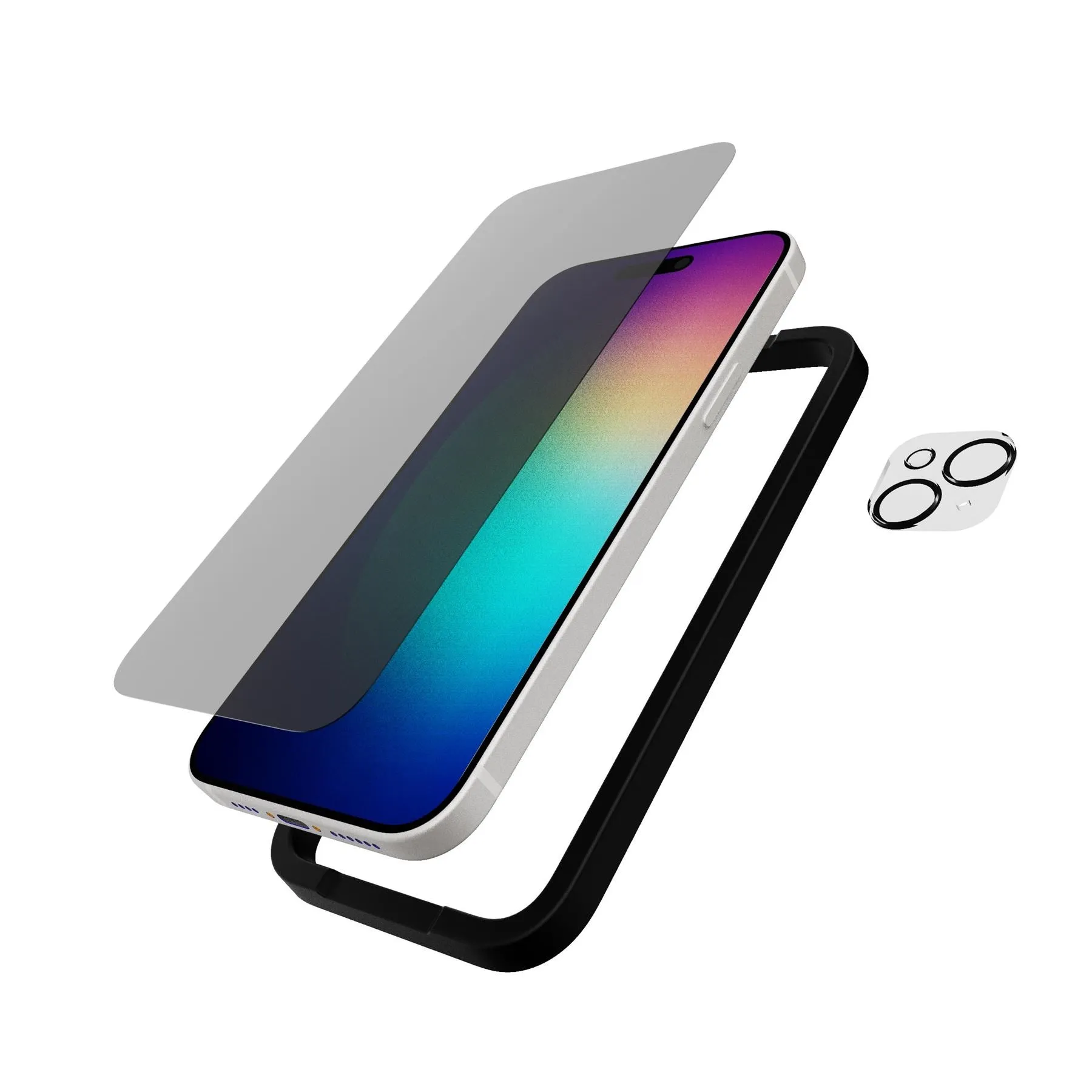 Trendy 2025 Impact Glass - Apple iPhone 15 Plus Privacy Screen with Camera Protector  Almost Sold Out!