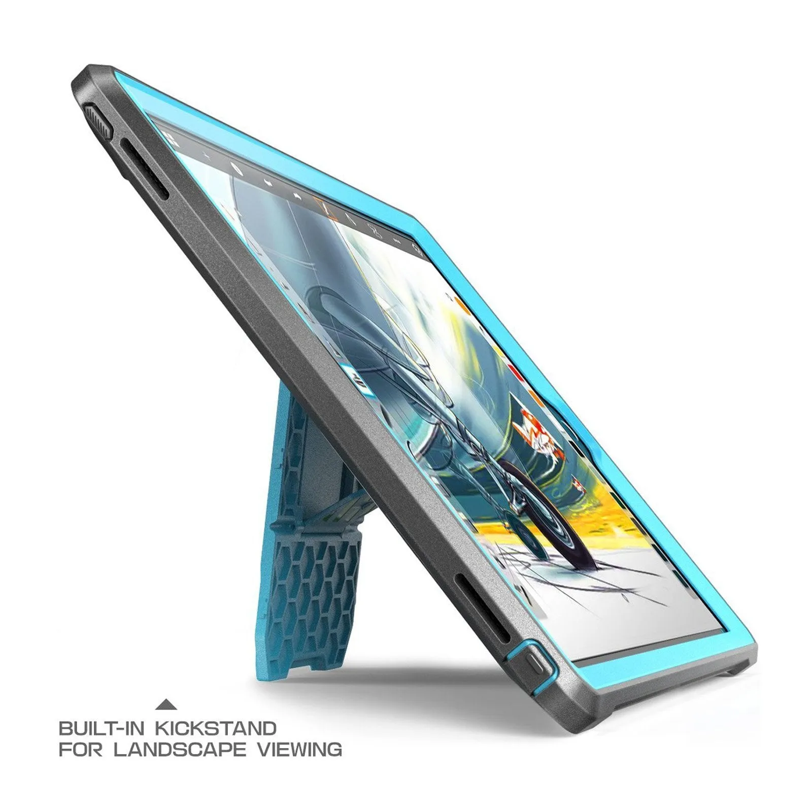 Trendy 2025 iPad 9.7 inch Unicorn Beetle Pro Full-Body Case-Blue  Today Only!