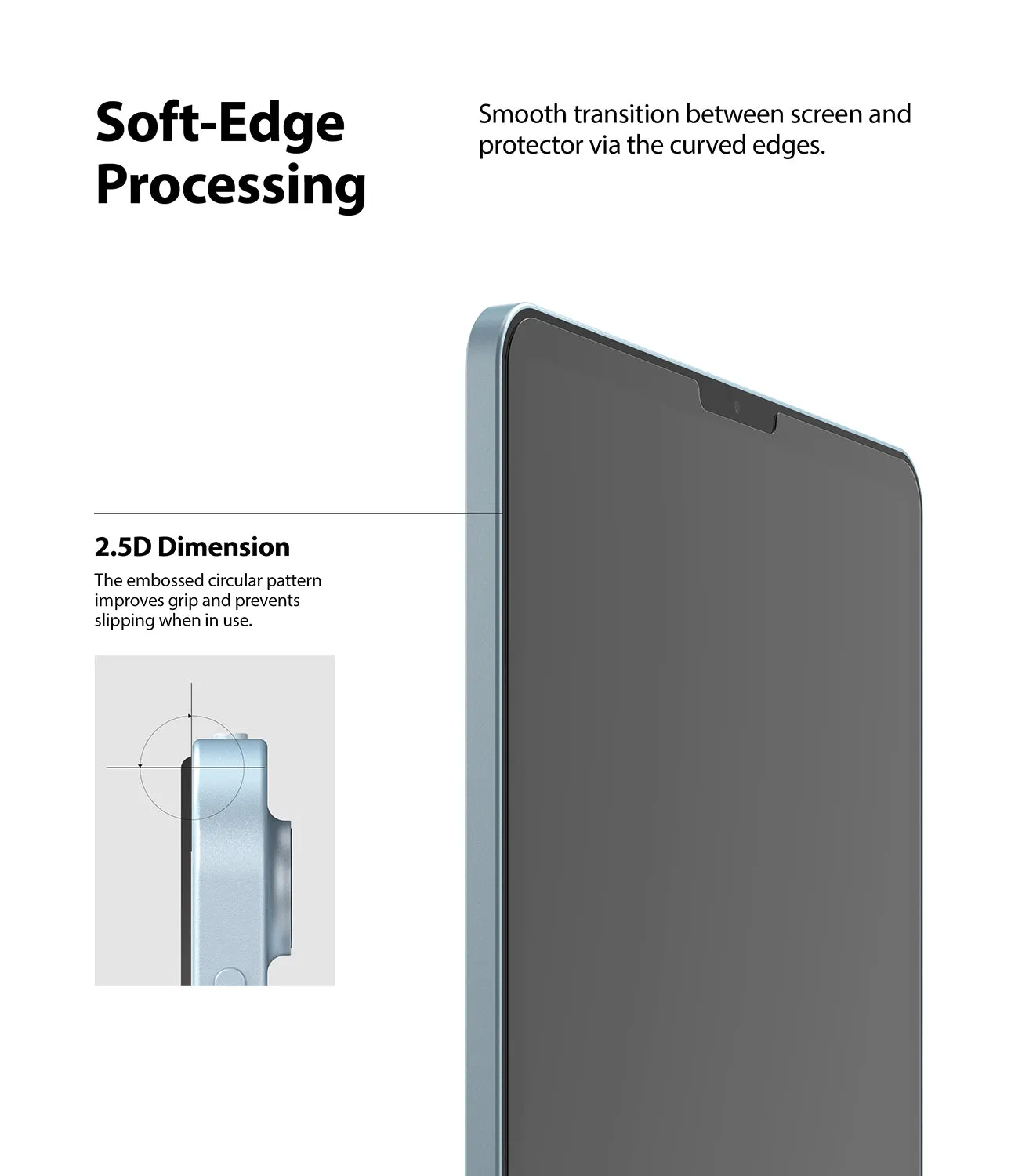 Trendy 2025 iPad Air 10.9" / iPad Pro 11" Screen Protector | Invisible Defender Glass  Limited Release!