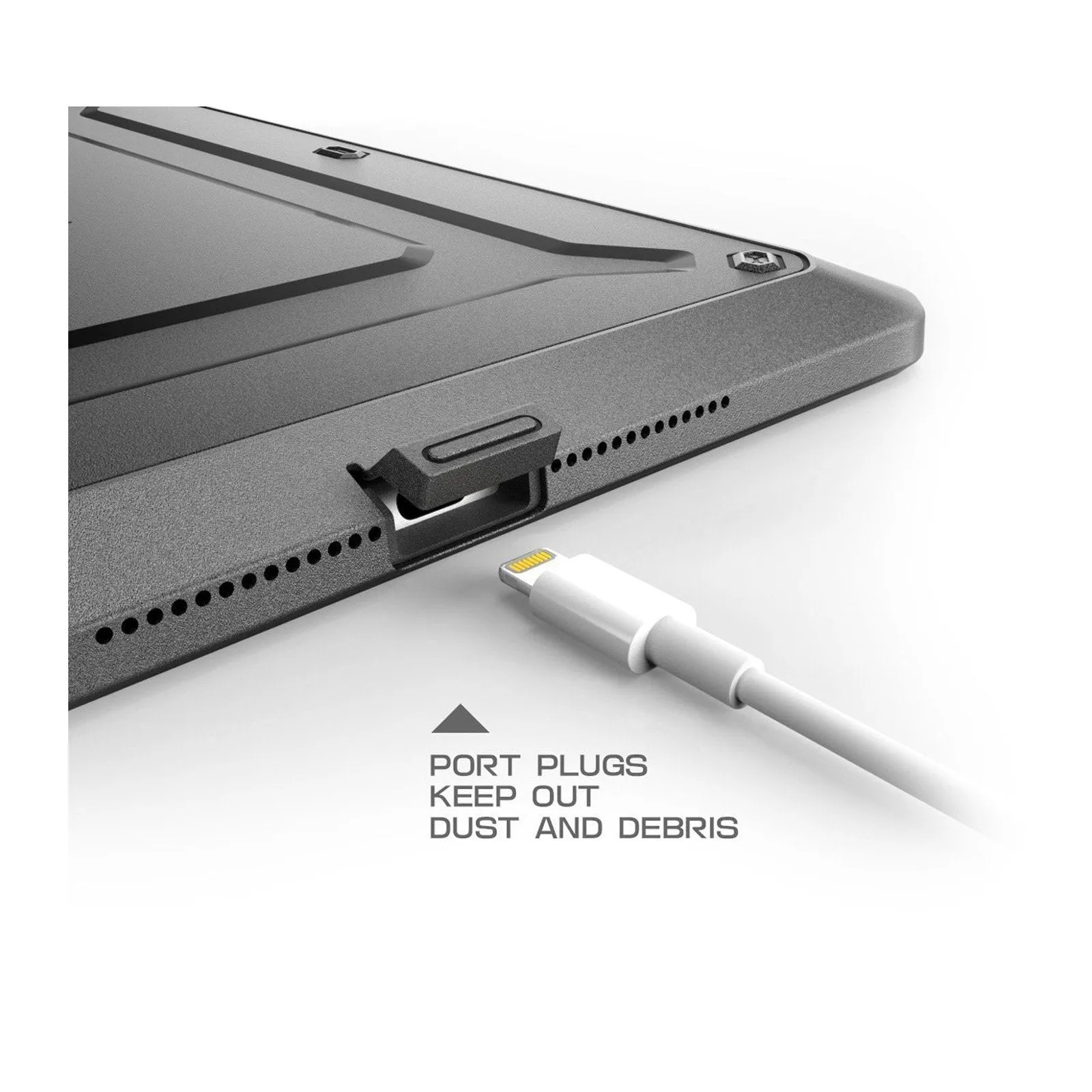 Trendy 2025 iPad Air 2 Unicorn Beetle Pro Full-Body Protective Case-Black  Almost Sold Out!