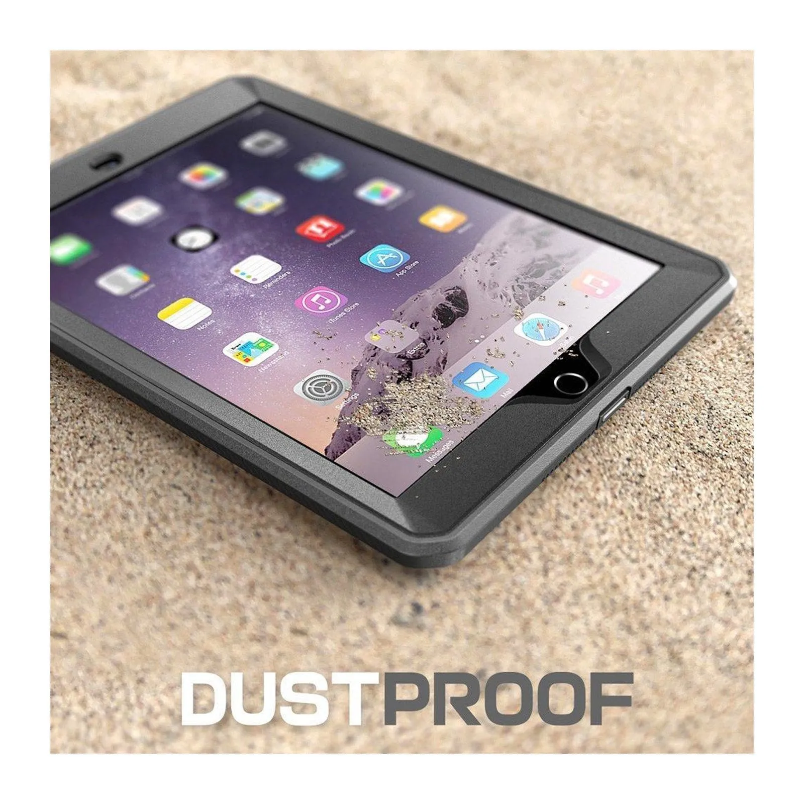 Trendy 2025 iPad Air 2 Unicorn Beetle Pro Full-Body Protective Case-Black  Almost Sold Out!