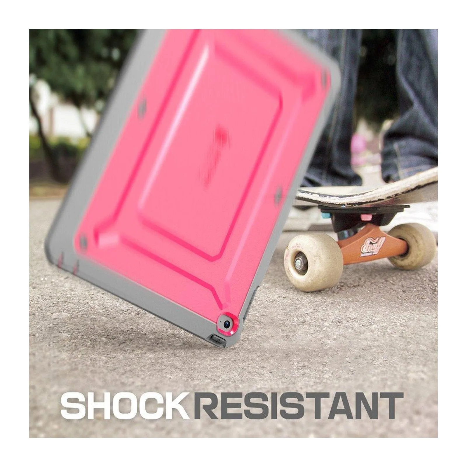 Trendy 2025 iPad Air 2 Unicorn Beetle Pro Full-Body Protective Case-Pink  Limited Release!