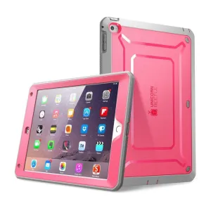 Trendy 2025 iPad Air 2 Unicorn Beetle Pro Full-Body Protective Case-Pink  Limited Release!