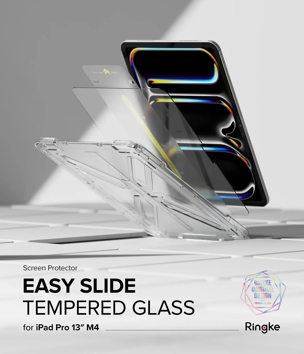 Trendy 2025 iPad Pro 13" (M4) Screen Protector | Easy Slide Tempered Glass  Last Chance!