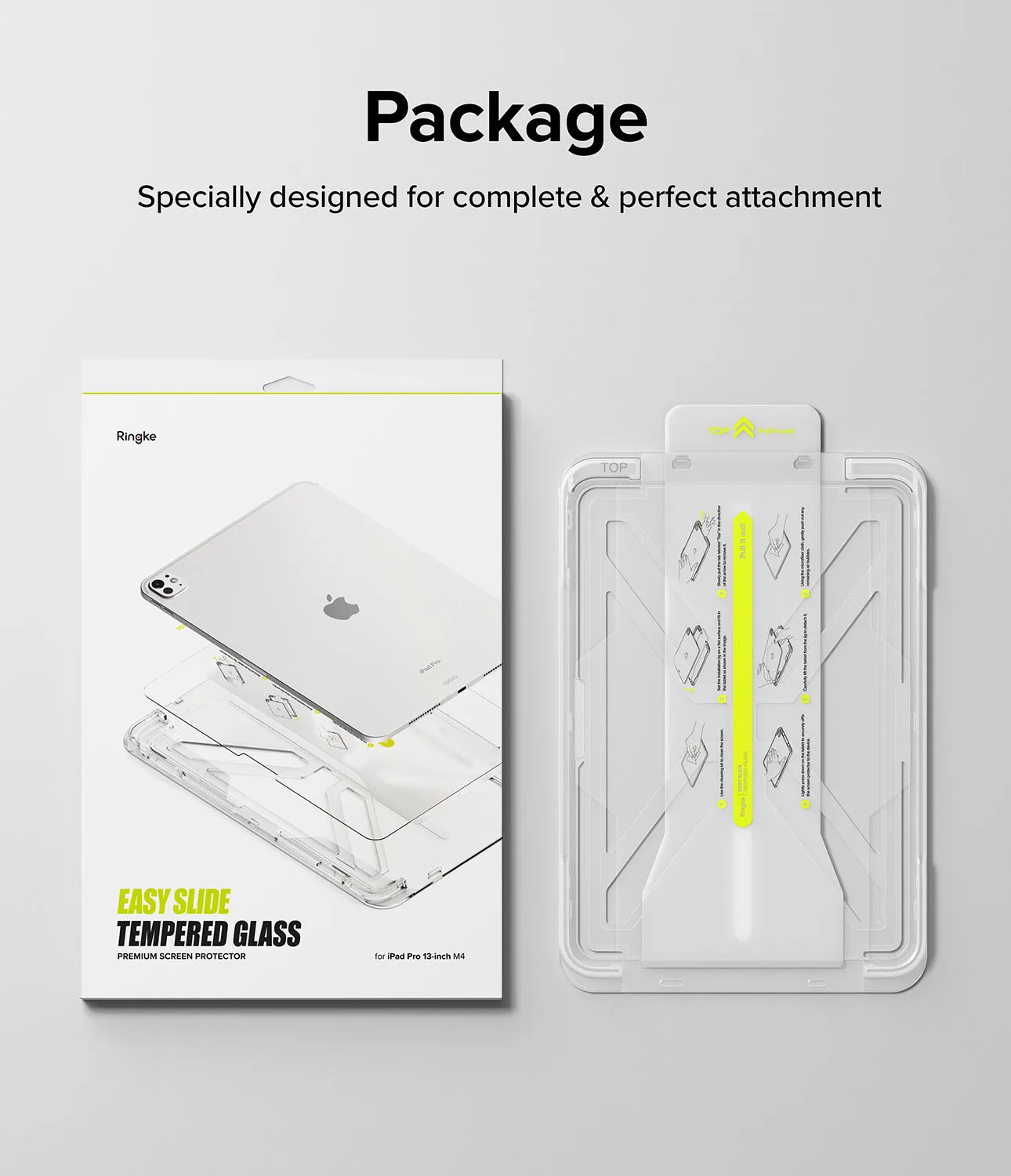 Trendy 2025 iPad Pro 13" (M4) Screen Protector | Easy Slide Tempered Glass  Last Chance!