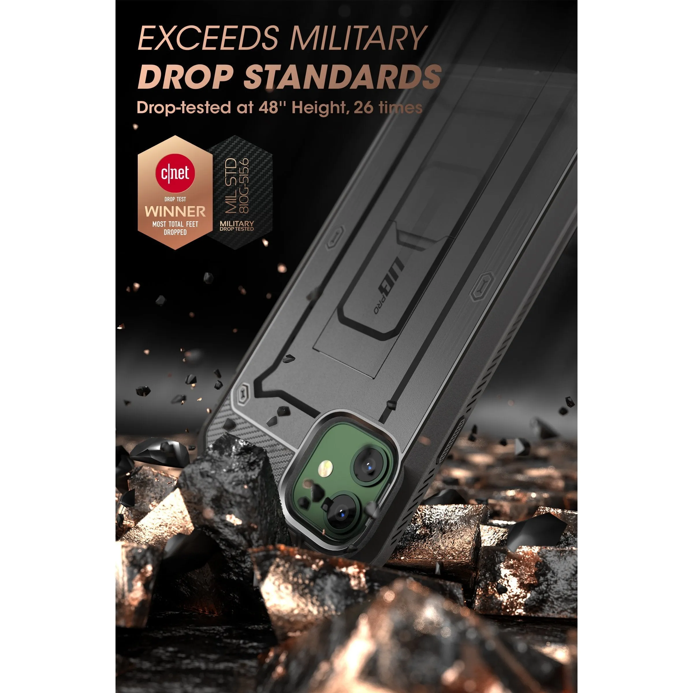 Trendy 2025 iPhone 11 6.1 inch Unicorn Beetle Pro Rugged Case-Black  Today Only!