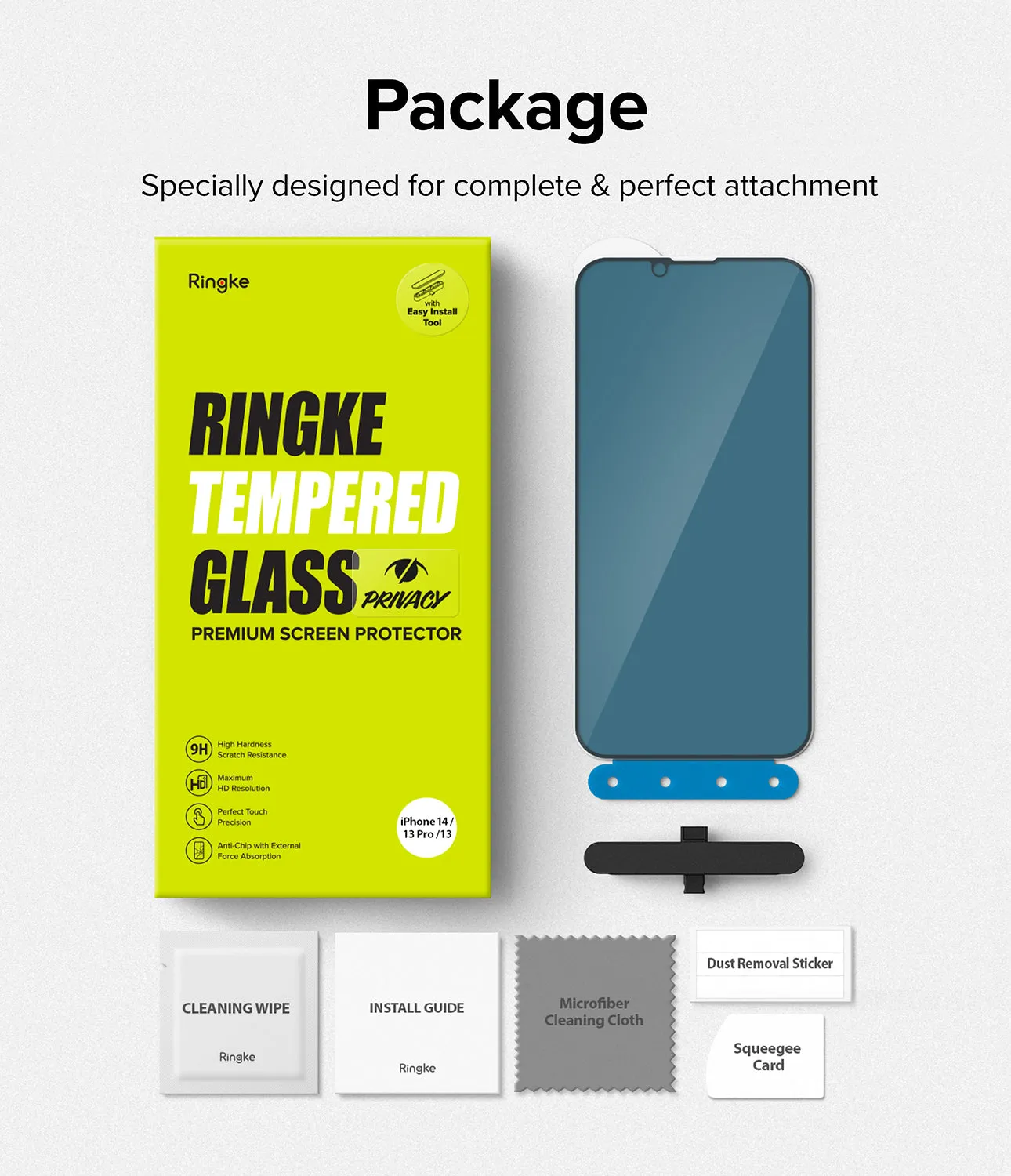 Trendy 2025 iPhone 14 / 13 Pro / 13 Screen Protector | Privacy Glass  Limited Availability!