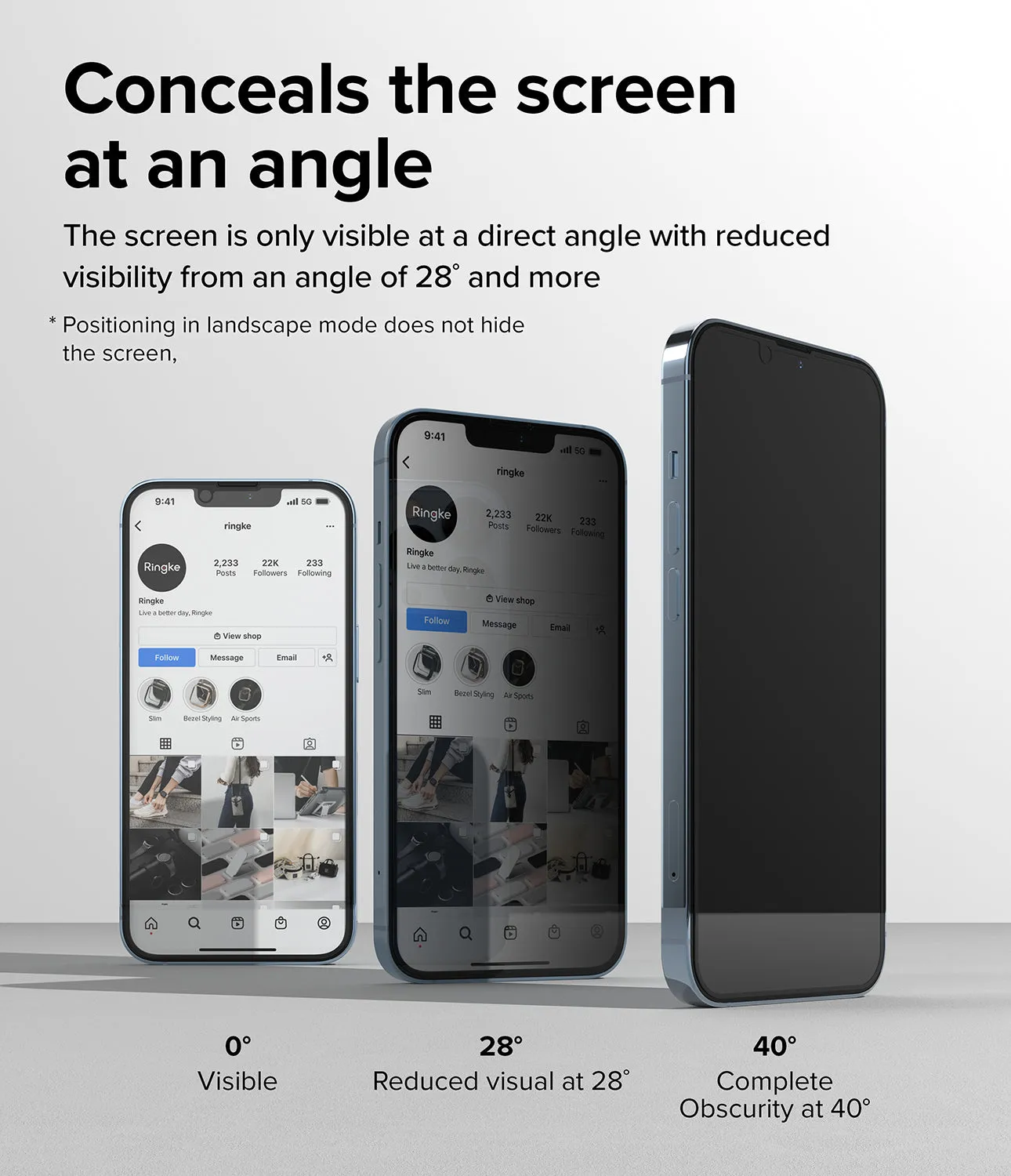 Trendy 2025 iPhone 14 / 13 Pro / 13 Screen Protector | Privacy Glass  Limited Availability!