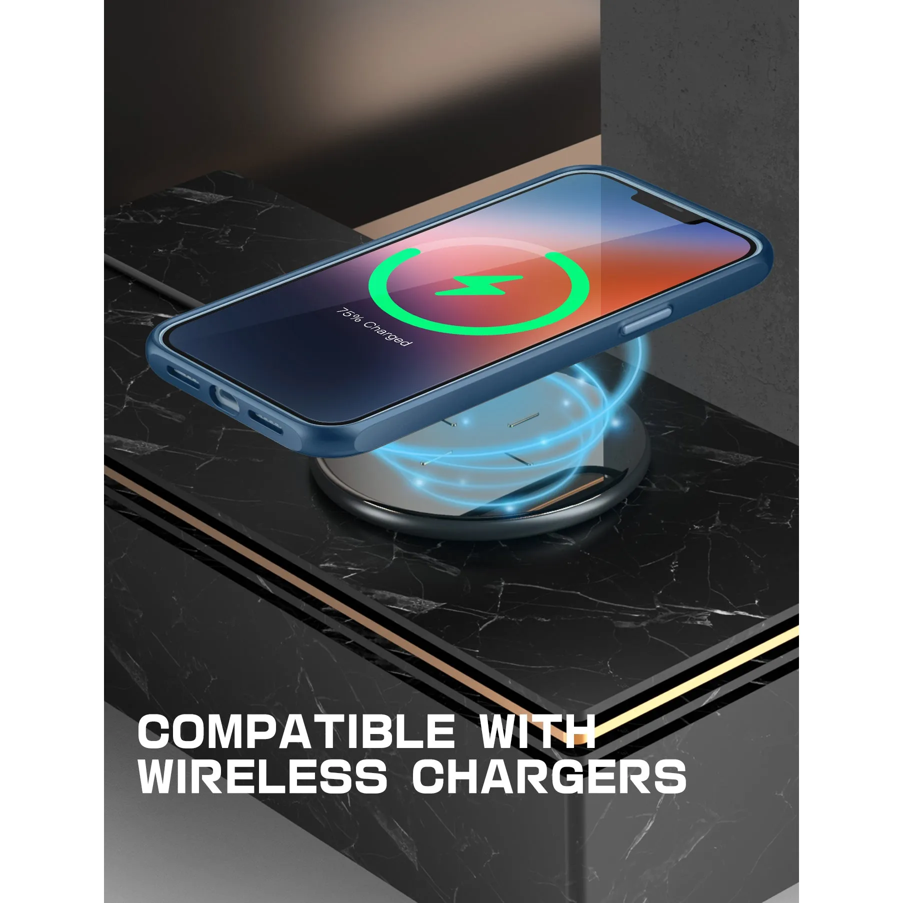 Trendy 2025 iPhone 14 Plus 6.7 inch Unicorn Beetle MAG Slim Clear MagSafe Case-Blue  Limited Availability!