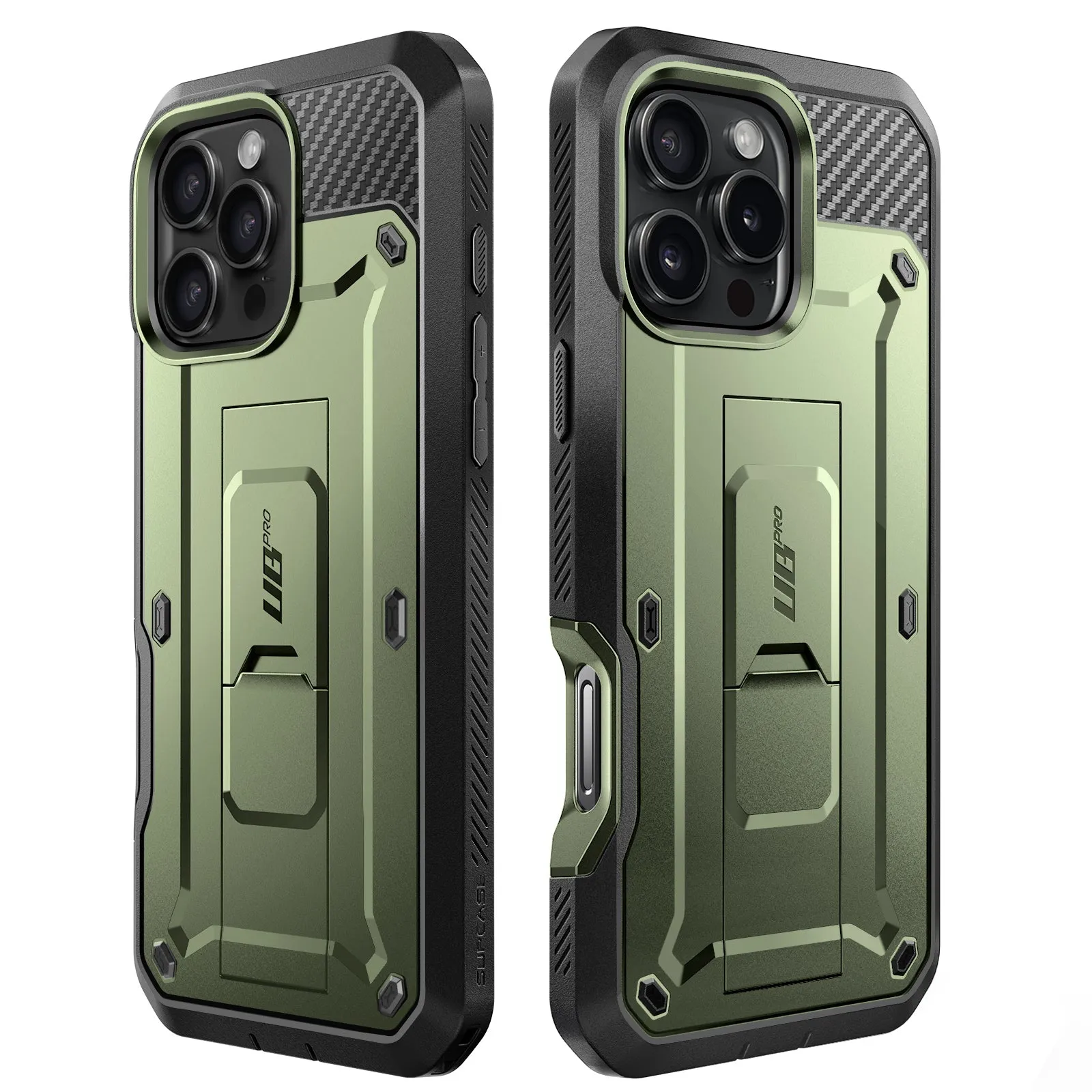 Trendy 2025 iPhone 16 Pro Max 6.9 inch Unicorn Beetle PRO Rugged Case-Dark Green  Limited Stock!