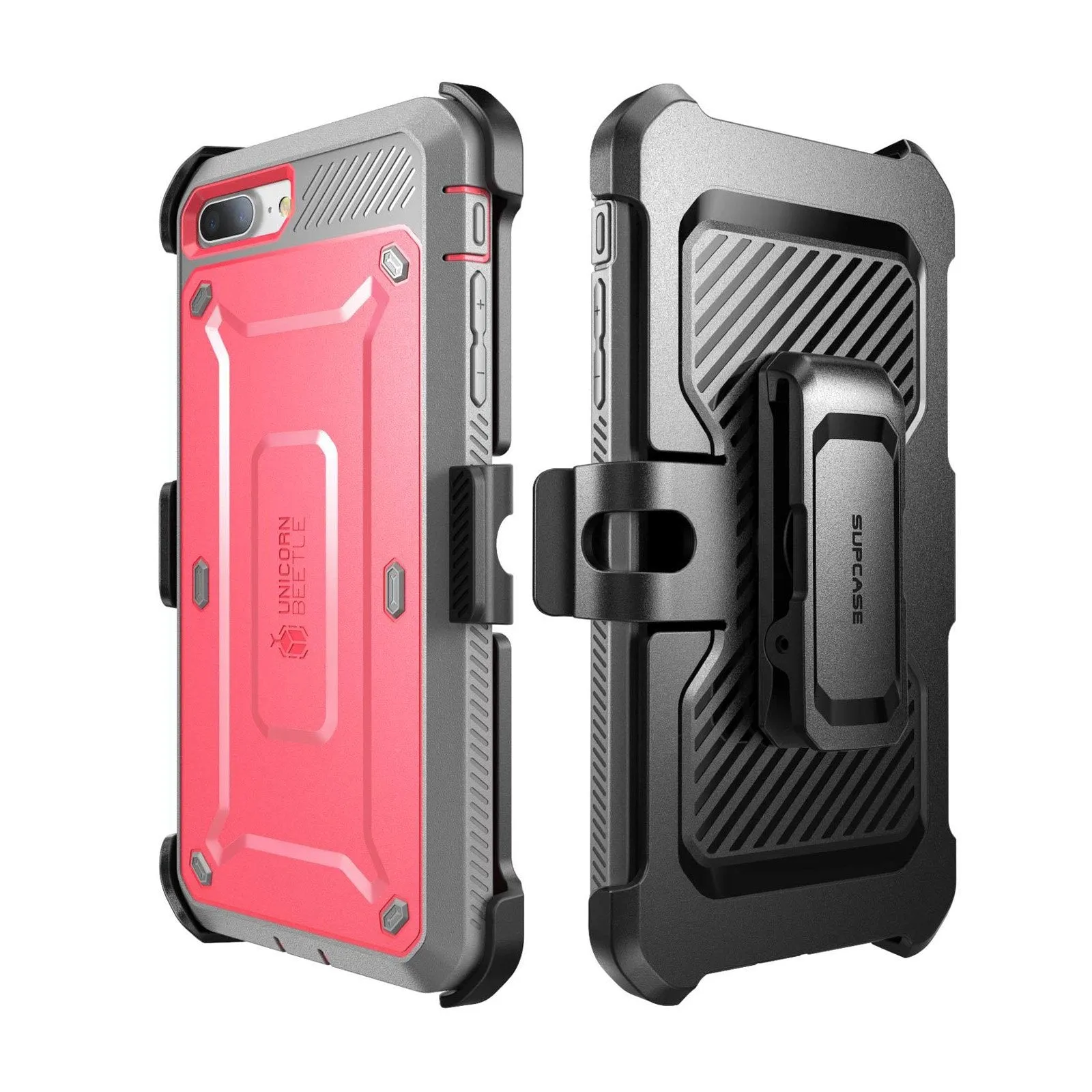 Trendy 2025 iPhone 7 Unicorn Beetle Pro Holster Case-Pink  Dont Miss Out!
