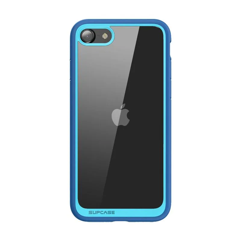 Trendy 2025 iPhone SE Unicorn Beetle Style Slim Clear-Navy  Going Fast!
