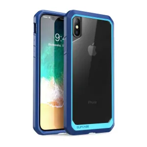 Trendy 2025 iPhone X / XS Unicorn Beetle Clear Bumper Case-Blue  Ends Soon!