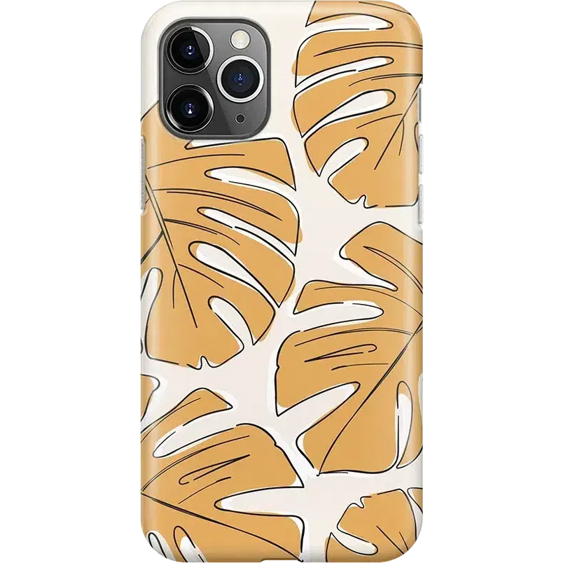 Trendy 2025 Island Time | Tropical Leaves Floral Case  Limited Stock!