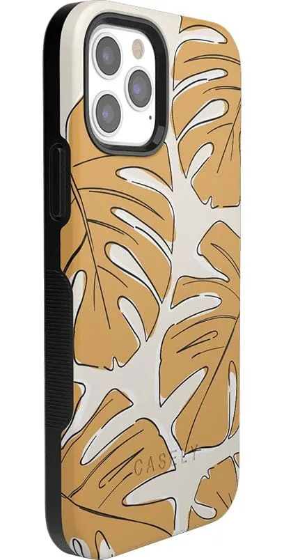 Trendy 2025 Island Time | Tropical Leaves Floral Case  Limited Stock!
