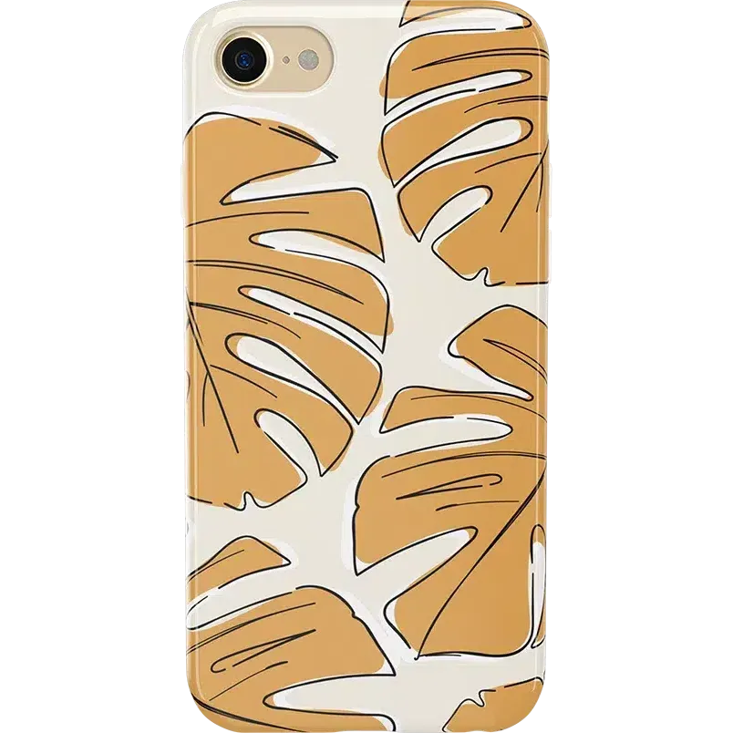 Trendy 2025 Island Time | Tropical Leaves Floral Case  Limited Stock!