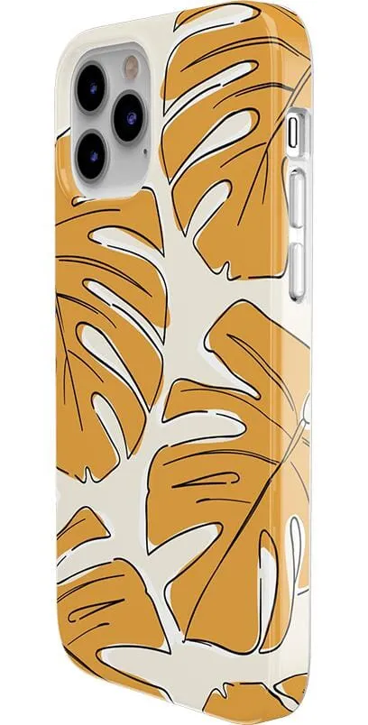 Trendy 2025 Island Time | Tropical Leaves Floral Case  Limited Stock!