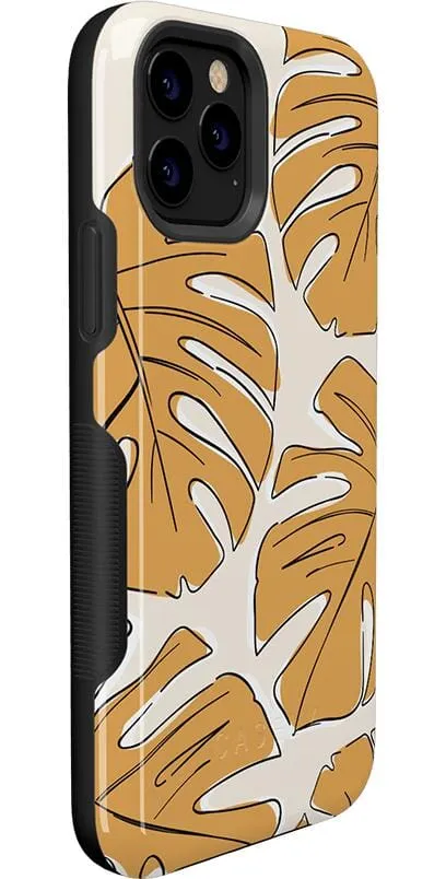 Trendy 2025 Island Time | Tropical Leaves Floral Case  Limited Stock!