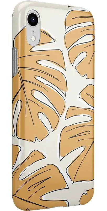 Trendy 2025 Island Time | Tropical Leaves Floral Case  Limited Stock!