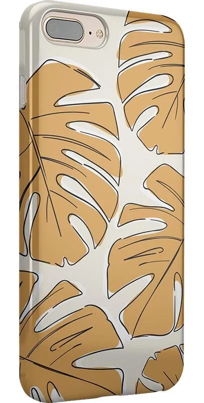 Trendy 2025 Island Time | Tropical Leaves Floral Case  Limited Stock!