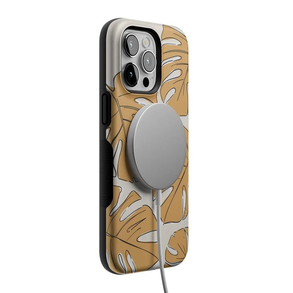 Trendy 2025 Island Time | Tropical Leaves Floral Case  Limited Stock!