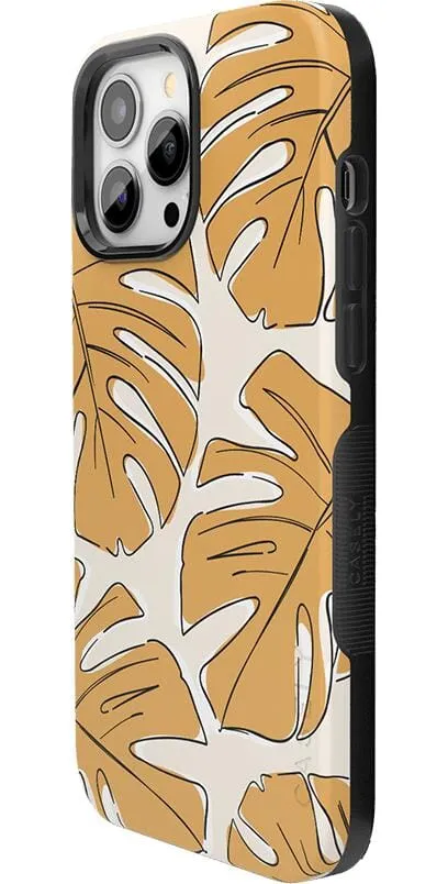 Trendy 2025 Island Time | Tropical Leaves Floral Case  Limited Stock!