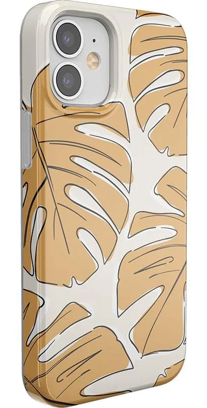 Trendy 2025 Island Time | Tropical Leaves Floral Case  Limited Stock!