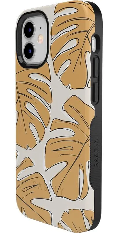 Trendy 2025 Island Time | Tropical Leaves Floral Case  Limited Stock!