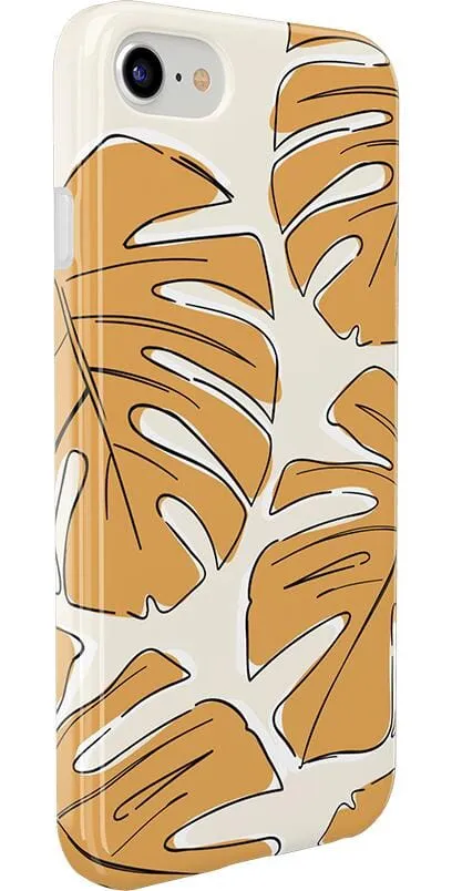 Trendy 2025 Island Time | Tropical Leaves Floral Case  Limited Stock!