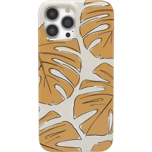 Trendy 2025 Island Time | Tropical Leaves Floral Case  Limited Stock!