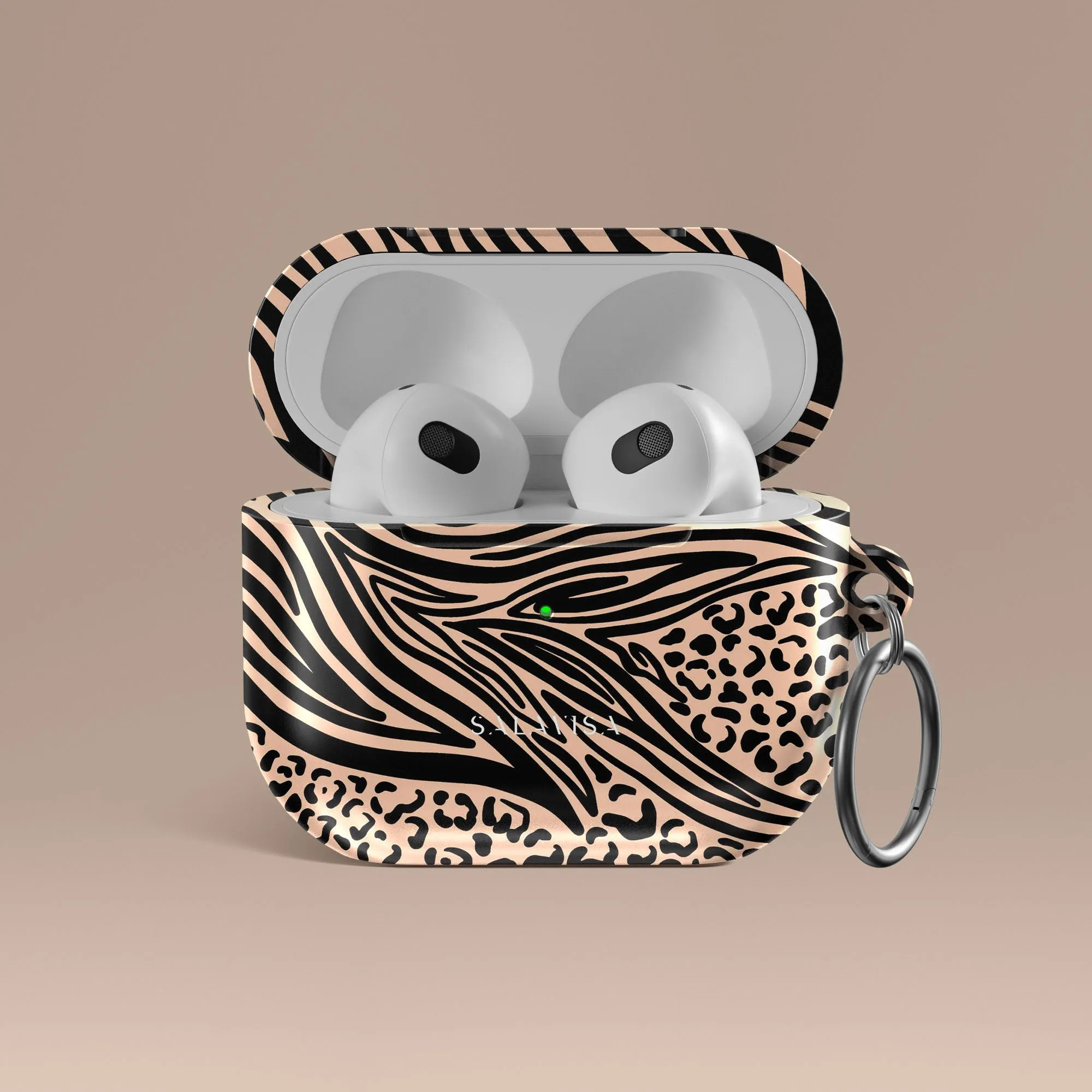 Trendy 2025 Light Zebra AirPods Case  Today Only!
