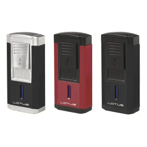 Trendy 2025 Lotus Lighter Duke L60 Triple Flame Lighter w/ Cutter  Last Few Pieces!