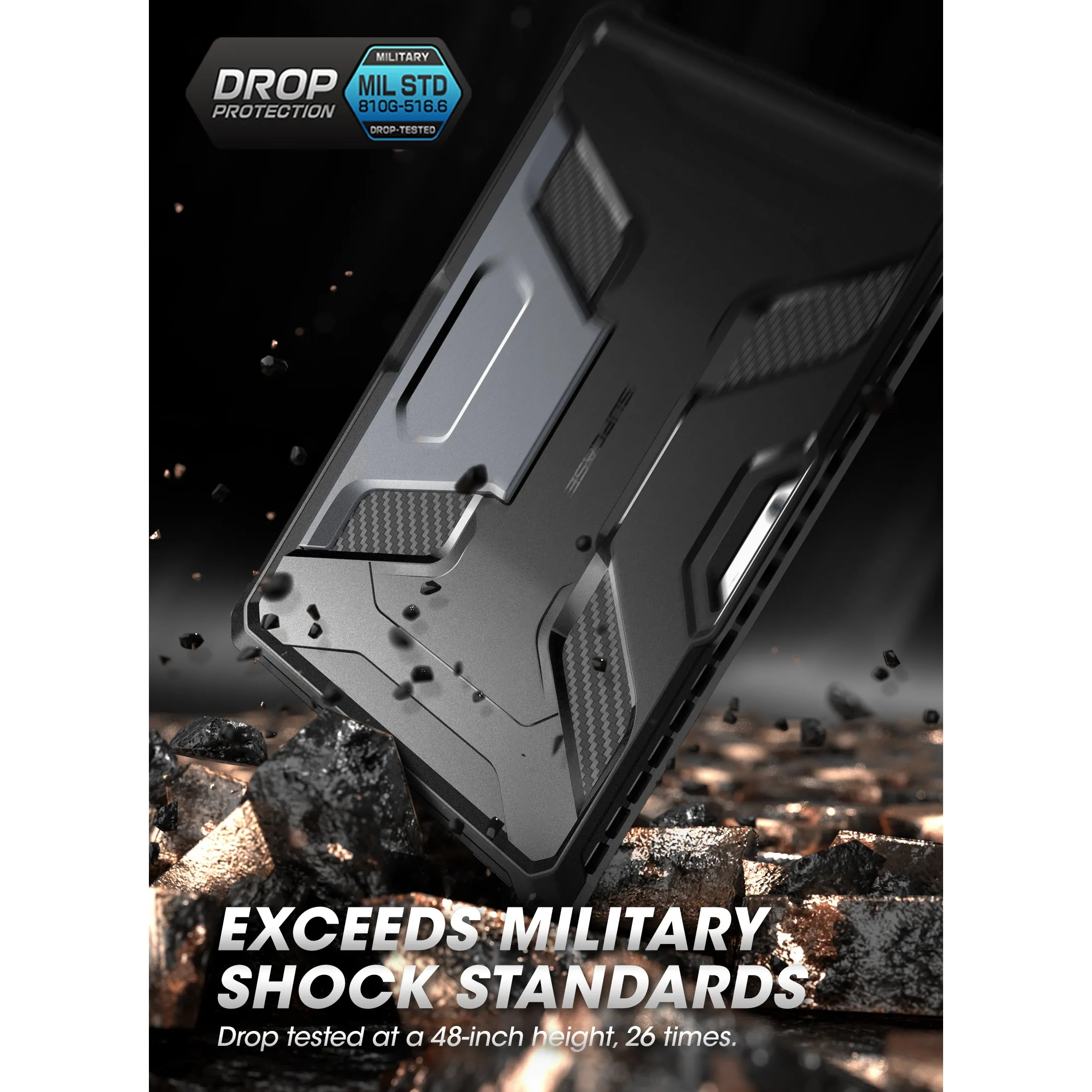 Trendy 2025 Microsoft Surface Pro 8 Unicorn Beetle PRO Rugged Case-Black  Limited Availability!