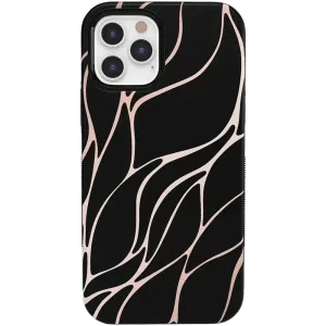 Trendy 2025 Midnight Ride | Black and Gold Metallic Waves Case  Almost Gone!