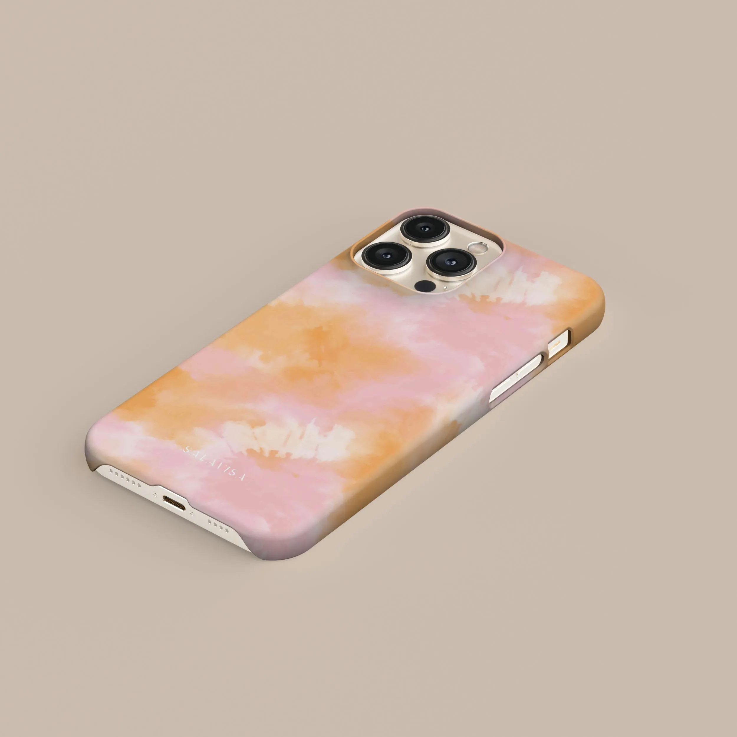 Trendy 2025 Pink Orange Tie Dye Phone Case  Limited Availability!